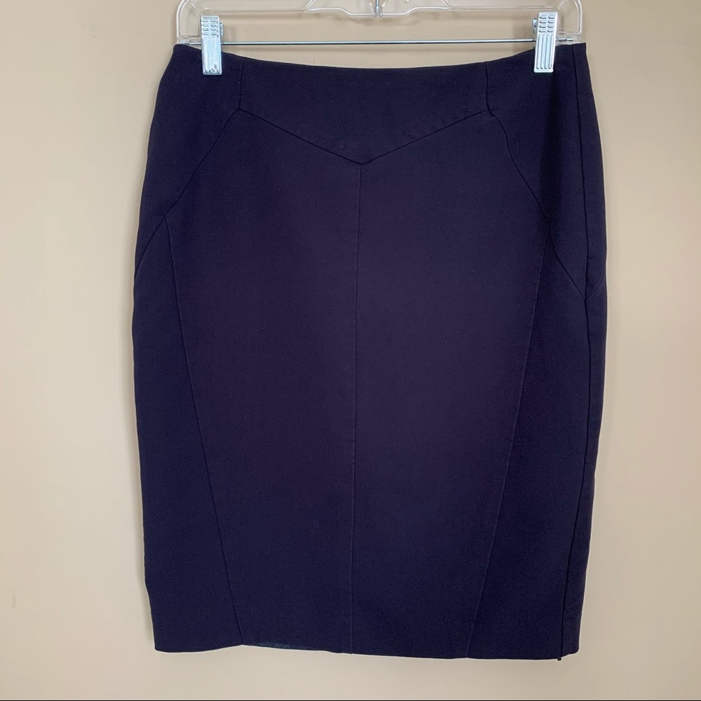 Worthington Navy Blue Skirt with FREE Maroon Skirt